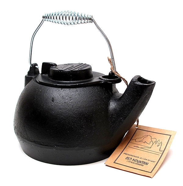 All Items Old Mountain Cast Iron Preseasoned Tea Kettle IWGAC