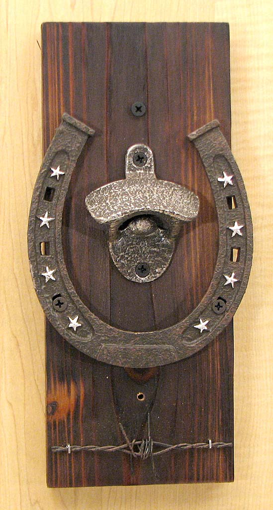 Wall Mount Horseshoe Bottle Opener Wholesale Drop Ship